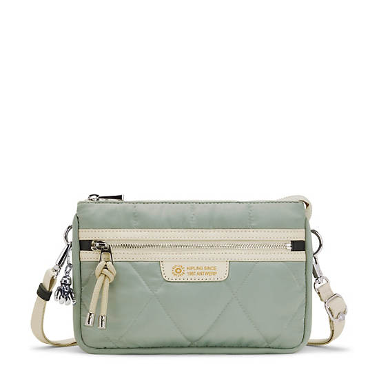 Kipling Riri Mode Crossbody Taske Olivengrøn | DK 1219QM